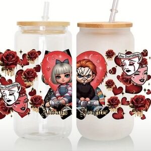 💣10 For $25💣♡Bride Of Chucky And Chucky Dtf Sticker